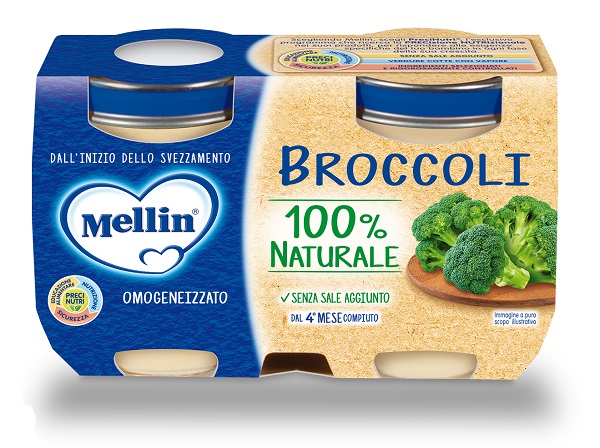 OMOGENEIZZATO BROCCOLI 2 X 125 G - farmaidea24.com