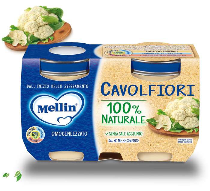 OMOGENEIZZATO CAVOLFIORE 2 X 125 G - farmaidea24.com