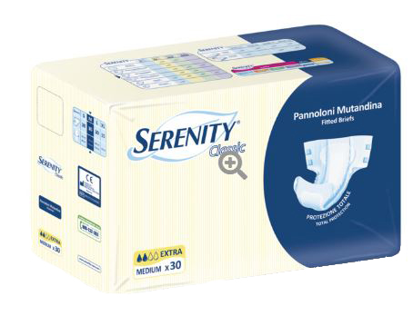SERENITY PANNOLONE A MUTANDINA CLASSIC EXTRA XL 15 PEZZI - farmaidea24.com