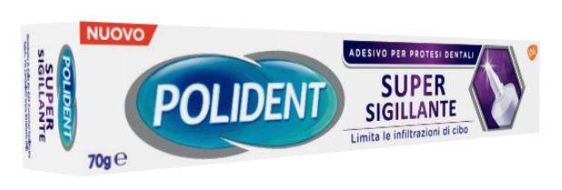 POLIDENT SUPER TENUTA+SIGILLANTE ADESIVO PROTESI DENTALE 70 G - farmaidea24.com