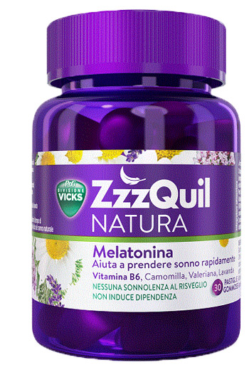 VICKS ZZZQUIL NATURA 30 PASTIGLIE GOMMOSE - farmaidea24.com