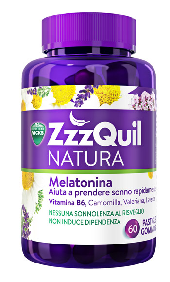 VICKS ZZZQUIL NATURA 60 PASTIGLIE GOMMOSE - farmaidea24.com