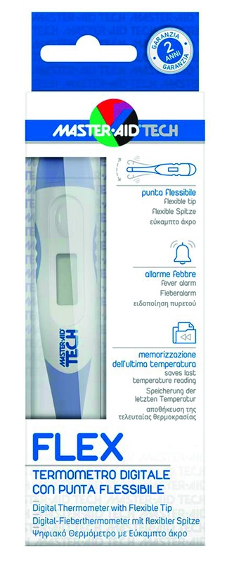TERMOMETRO DIGITALE TECH FLEX - farmaidea24.com