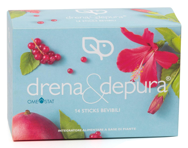 DRENA&DEPURA OMEOSTAT 14 STICK - farmaidea24.com