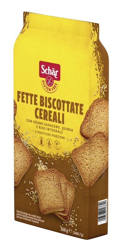 SCHAR FETTE BISCOTTATE CEREALI 3 PORZIONI DA 86,7 G - farmaidea24.com