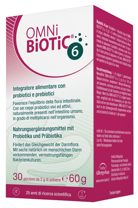 OMNI BIOTIC 6 BARATTOLO 60 G - farmaidea24.com