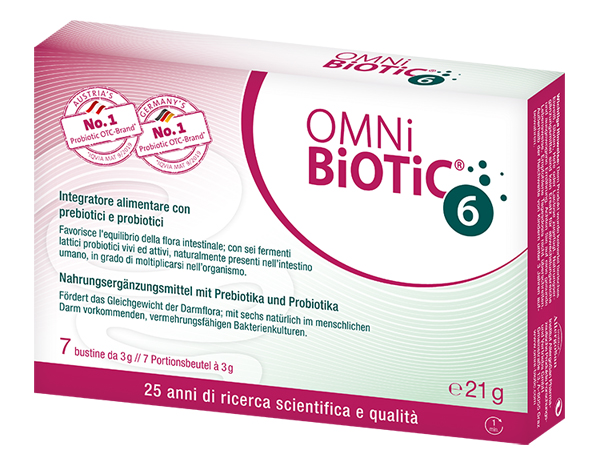 OMNI BIOTIC 6 POLVERE 7 BUSTINE DA 3 G - farmaidea24.com