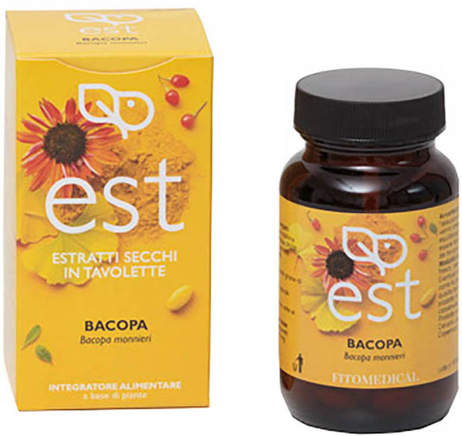 BACOPA ESTRATTO SECCO 60 TAVOLETTE - farmaidea24.com
