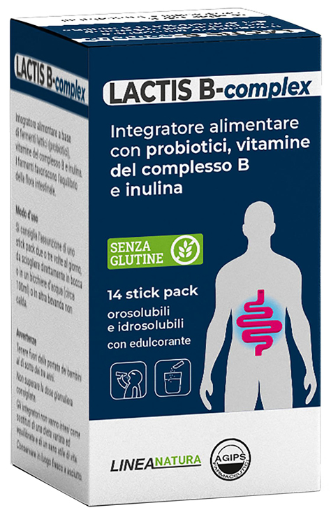 LACTIS B-COMPLEX 14 STICK PACK - farmaidea24.com