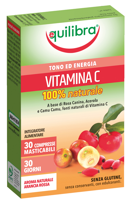 VITAMINA C 100% NATURALE 30 COMPRESSE - farmaidea24.com