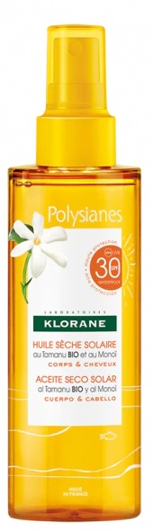 KLORANE OLIO SECCO SOLARE SPF 30 CORPO/CAPELLI 200 ML - farmaidea24.com