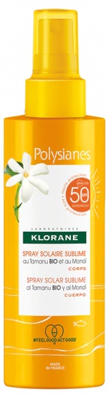 KLORANE SPRAY SOLARE SUBLIME SPF 50 CORPO 200 ML - farmaidea24.com