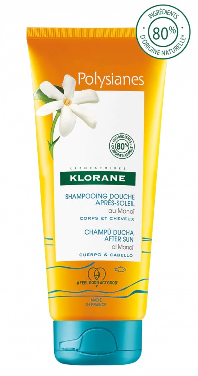 KLORANE SHAMPOO DOCCIA DOPOSOLE CORPO/CAPELLI 200ML - farmaidea24.com