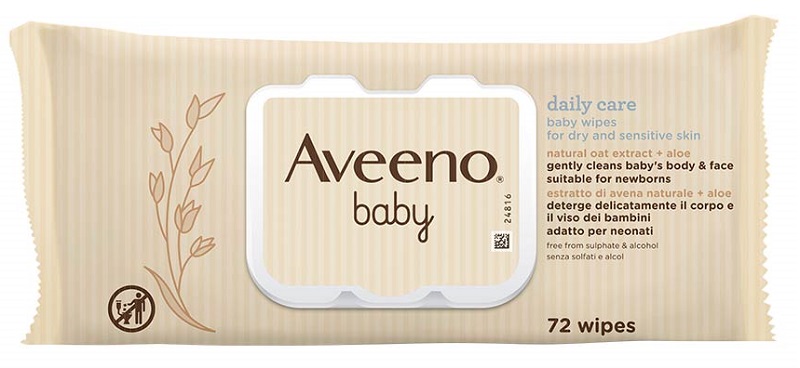 AVEENO BABY SALVIETTINE 72 PEZZI - farmaidea24.com