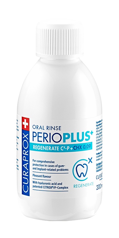 CURAPROX PERIOPLUS+ REGENERATE CHX 0,09% 200 ML - farmaidea24.com