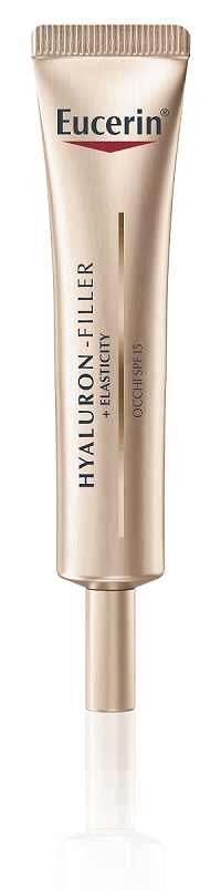 EUCERIN HYALURON-FILLER + ELASTICITY CONTORNO OCCHI SPF 15 15 ML - farmaidea24.com