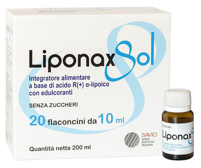 LIPONAX SOLUZIONE 20 FLACONCINI 10 ML - farmaidea24.com