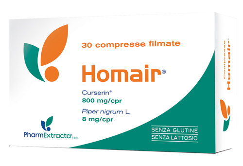 HOMAIR 30 COMPRESSE FILMATE - farmaidea24.com