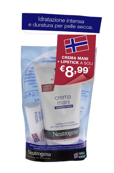NEUTROGENA MANI PROFUMATO + LIPSTICK BUNDLE - farmaidea24.com