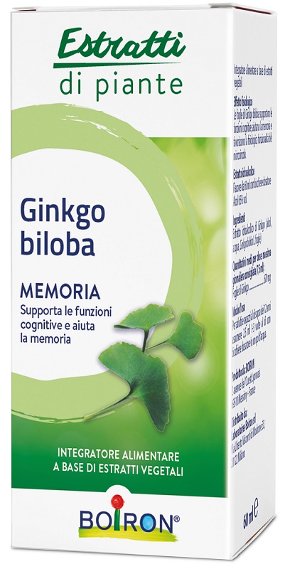 GINKGO BILOBA BOIRON ESTRATTO IDROALCOLICO 60 ML - farmaidea24.com
