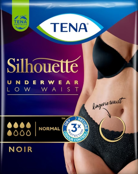 TENA SILHOUETTE NOIR L 9 PEZZI - farmaidea24.com
