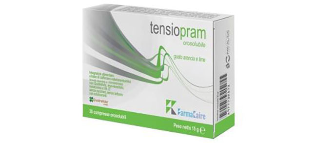 TENSIOPRAM OROSOLUBILE 30 COMPRESSE MASTICABILI GUSTO ARANCIA E LIME - farmaidea24.com