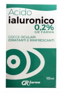 GR FARMA GOCCE OCULARI IDRATANTI E RINFRESCANTI ACIDO IALURONICO - farmaidea24.com