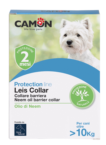LEIS COLLARE BARRIERA CON OLIO DI NEEM CANE 60 CM L 12 PEZZI - farmaidea24.com