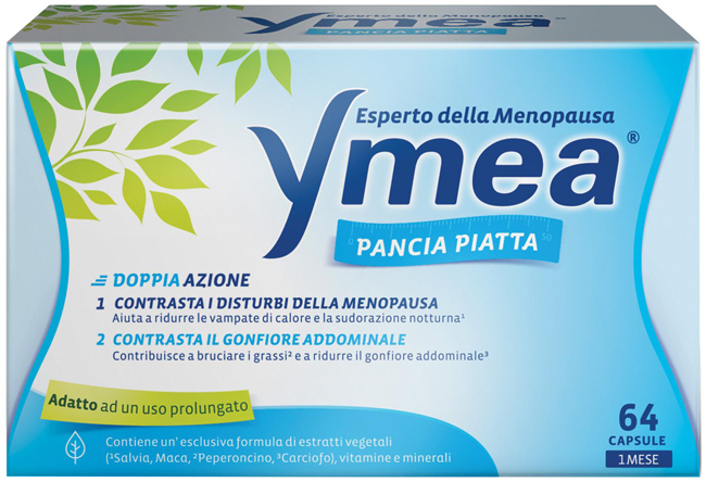 YMEA PANCIA PIATTA 64 CAPSULE NUOVA FORMULA - farmaidea24.com