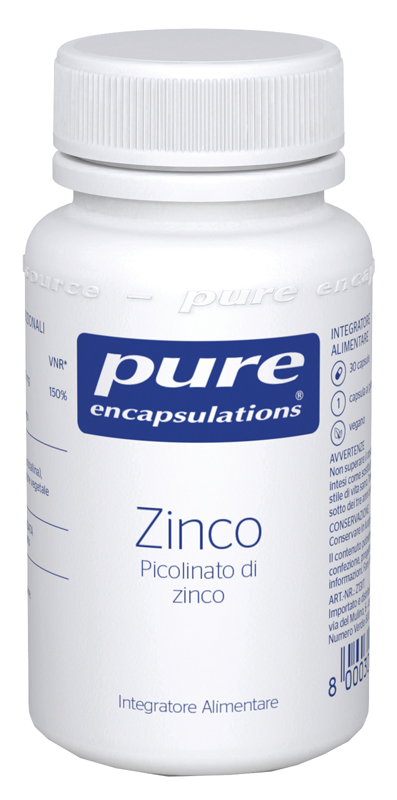 PURE ENCAPSULATIONS ZINCO 30 CAPSULE - farmaidea24.com