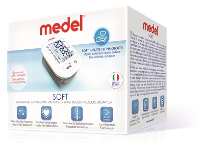MEDEL SOFT MISURATORE DI PRESSIONE DA POLSO - farmaidea24.com
