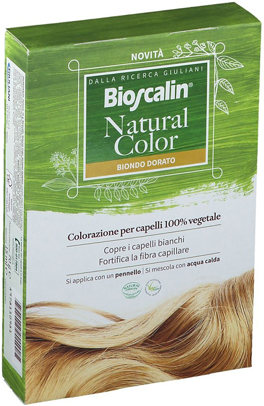 BIOSCALIN NATURAL COLOR BIONDO DORATO 70 G - farmaidea24.com