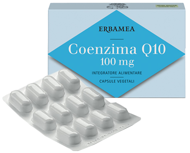 ERBAMEA COENZIMA Q10 100 MG 24 CAPSULE VEGETALI - farmaidea24.com