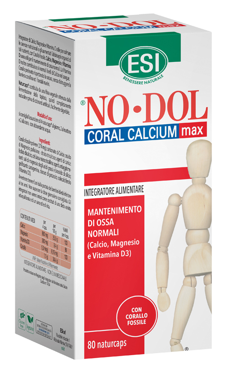 ESI NO DOL CORAL CALCIUM MAX 80 CAPSULE - farmaidea24.com
