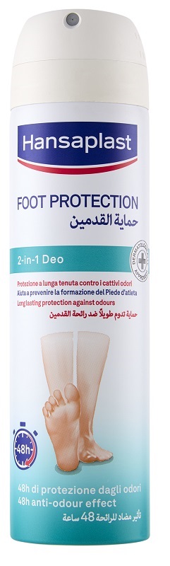 HANSAPLAST FOOT PROTECTION 2 IN 1 DEO 150 ML - farmaidea24.com