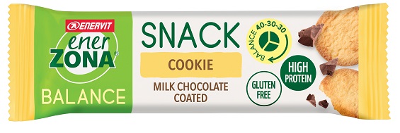 ENERZONA SNACK COOKIE MILK CIOCHOLATE 33 G - farmaidea24.com