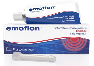 EMOFLON POMATA RETTALE TUBETTO 25 G CON APPLICATORE - farmaidea24.com