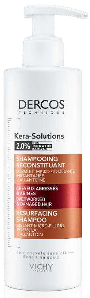DERCOS TECHNIQUE KERASOL SHAMPOO RISTRUTTURANTE 250 ML - farmaidea24.com