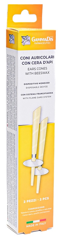 CONI AURICOLARI 2 PEZZI GAMMADIS - farmaidea24.com