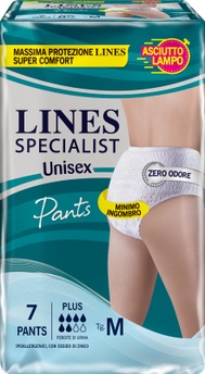 LINES SPECIALIST PANTS PLUS UNISEX M 7 PEZZI - farmaidea24.com
