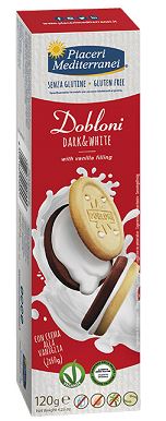 PIACERI MEDITERRANEI DOBLONI DARK & WHITE 120 G - farmaidea24.com