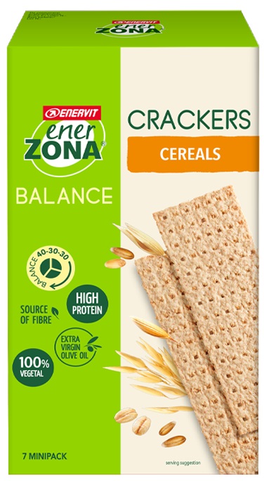 ENERZONA CRACKERS CEREALS 25 G - farmaidea24.com