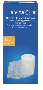 BENDA ELASTICA AUTOADESIVA ALVITA 12X4CM - farmaidea24.com