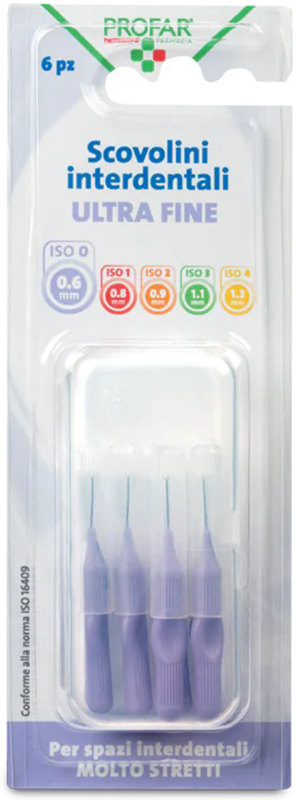 PROFAR SCOVOLINI LILLA 0,6 6 PEZZI - farmaidea24.com