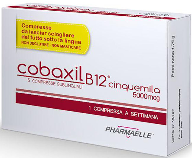 COBAXIL B12 5000MCG 5 COMPRESSE SUBLINGUALI - farmaidea24.com