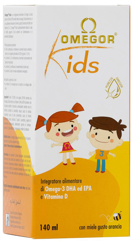 OMEGOR KIDS 140 ML - farmaidea24.com