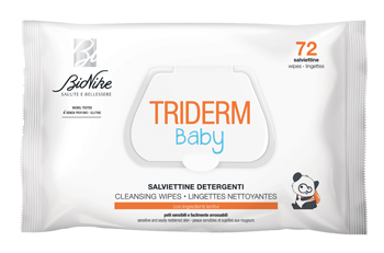 TRIDERM BABY SALVIETTINE DETERGENTI 72 PEZZI - farmaidea24.com