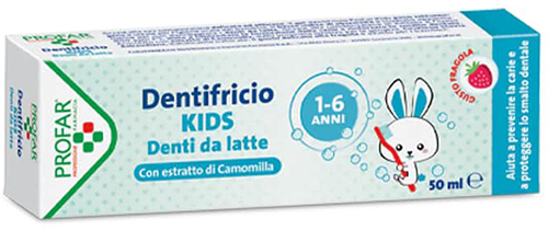 PROFAR DENTIFRICIO KIDS 1-6 50 ML - farmaidea24.com