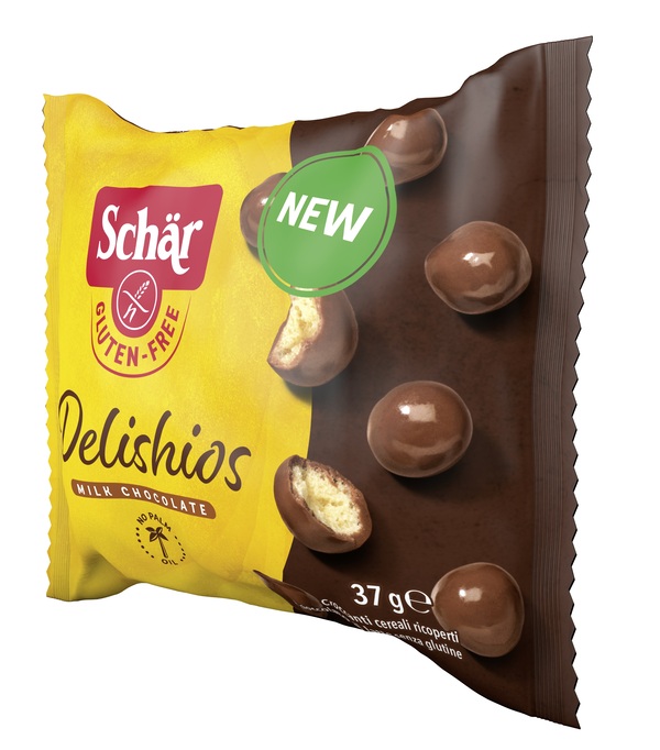 SCHAR DELISHIOS CEREALI RICOPERTI CON CIOCCOLATO AL LATTE 37 G - farmaidea24.com