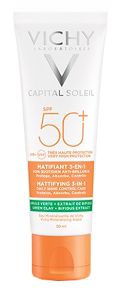CAPITAL SOLEIL ANTI ACNE PURIFICANTE SPF 50+ 50 ML - farmaidea24.com